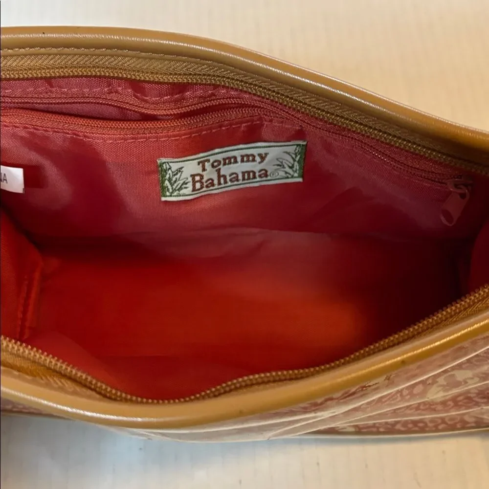 Vintage Tommy Bahama Vinyl Cosmetic Bag